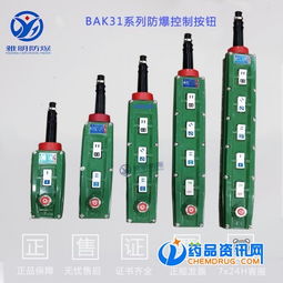 bak31防爆控制按钮 行车操作手柄 带急停电动葫芦开关招商